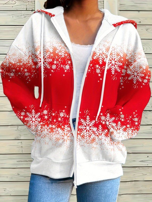 Women’s Clothing Zip Hoodie for Women (Customizable)