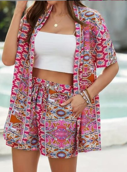 Women’s Clothing Women's Two‑Piece Set (Customizable)