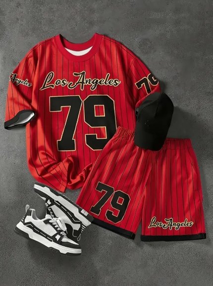 Men’s Clothing Men's Set (Customizable)